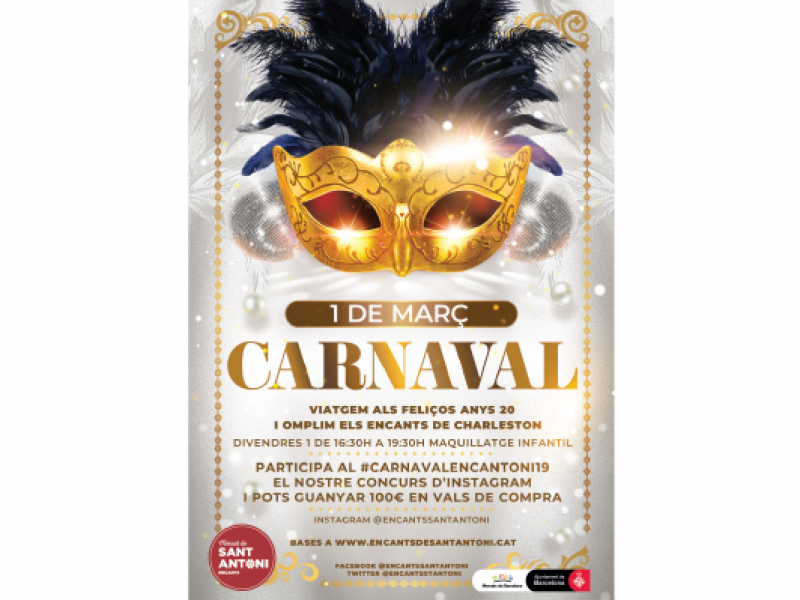 Fem Carnaval als Encants amb un concurs fotogrfic a Instagram