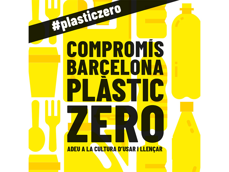 Presentación del Compromiso Barcelona 'Plàstic Zero'